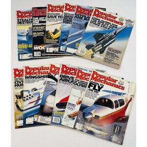 1992 COMPLETE Year - 12 Issues POPULAR MECHANICS Magazine Olympics Hummer Fly
